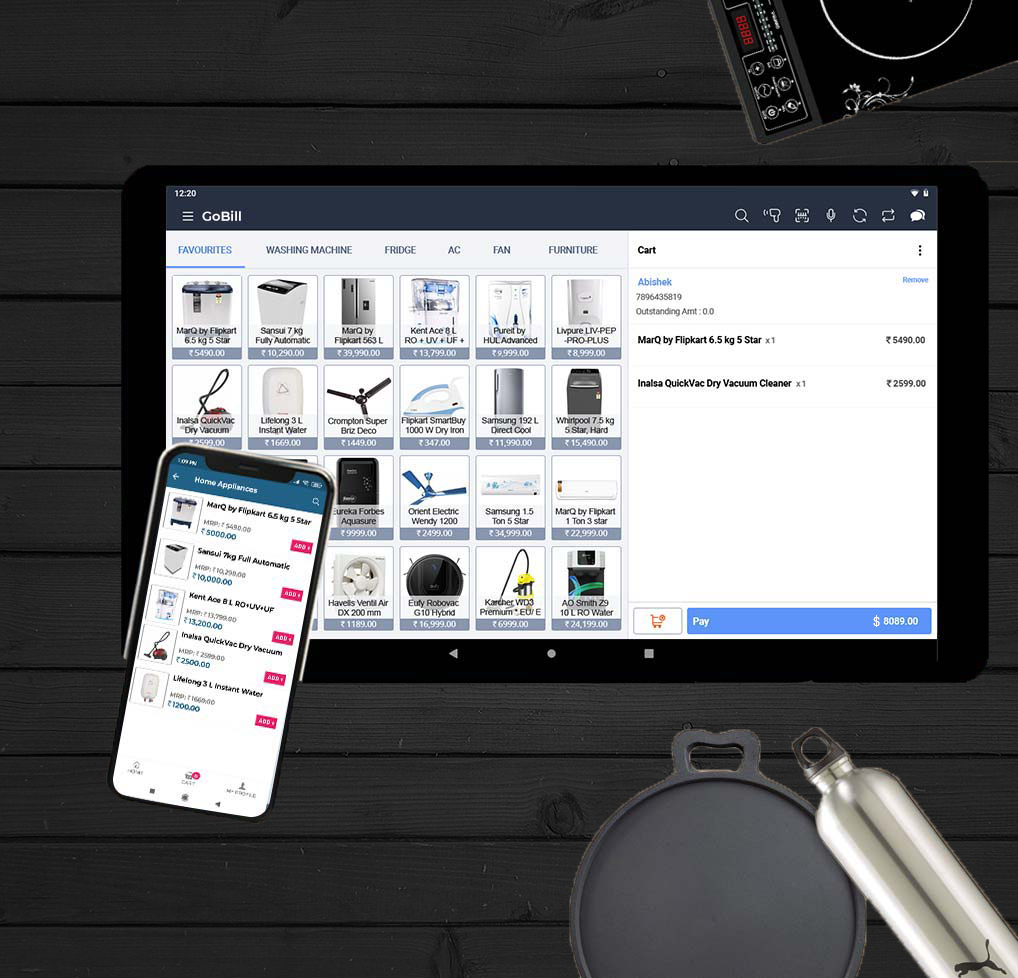 Mobile Shop Retail POS Software