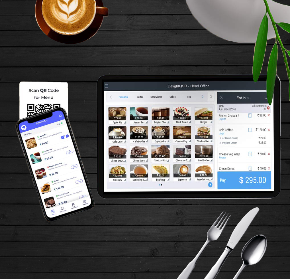 Quick service restaurant POS software