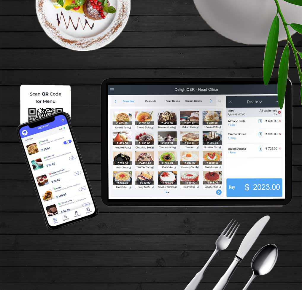 Quick service restaurant POS software